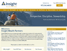 Tablet Screenshot of insightwp.com